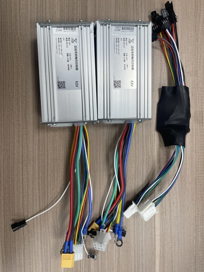 YUNLI 9MOSFET 52V28A 48V25A Controller Brushless FOC Sinewave FOR YUME QUICKWHEEL BOYUEDA electric scooter