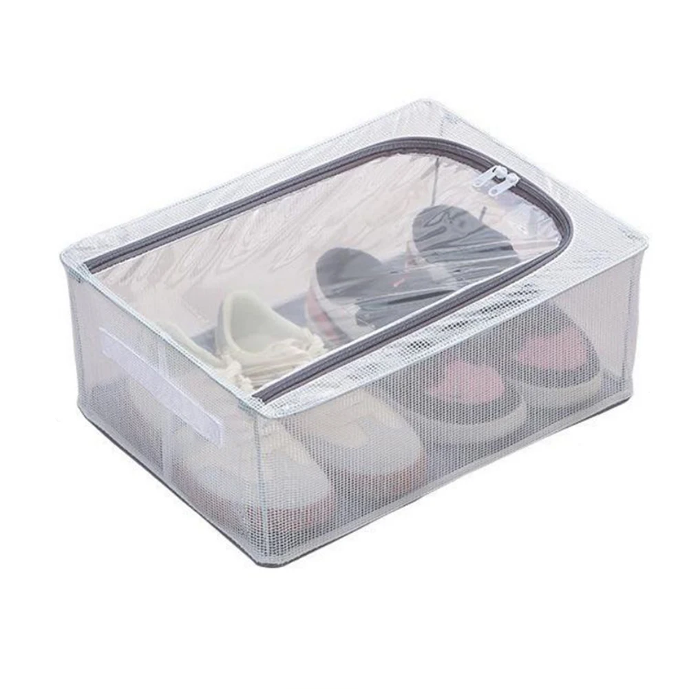 16 Inch Shoes Organizer With Metal Frame For Clothes, Shoes, Boots, Sneakers Home Storage Organization Tool