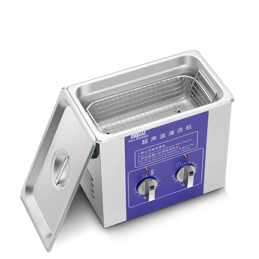 4.5l 5l 6l 6.8l Stainless Steel Mechanical Ultra Sonic Water Bath Desktop Stainless 5l Ultrasonic Cleaner