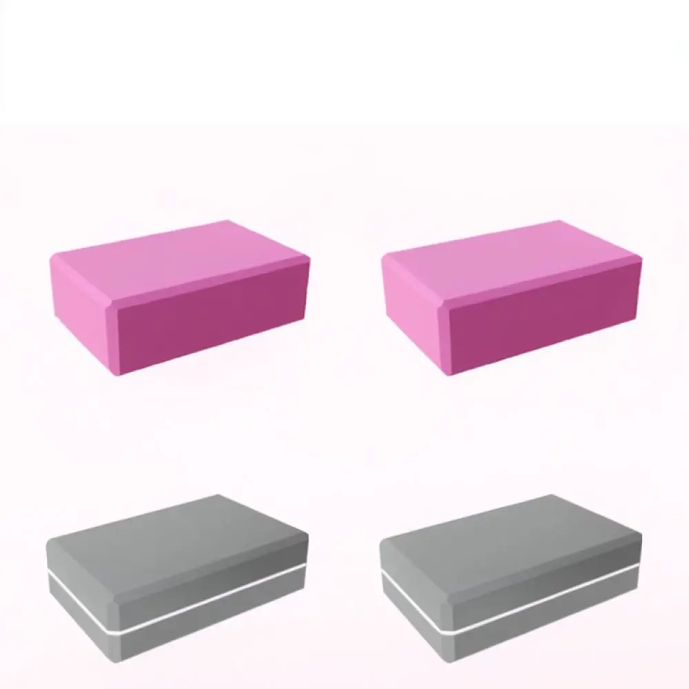 Durable Eva Foam Yoga Block Lightweight Workout Support Brick For Stretching Gymnastics Pilates Fitness Practice Tool Equipment