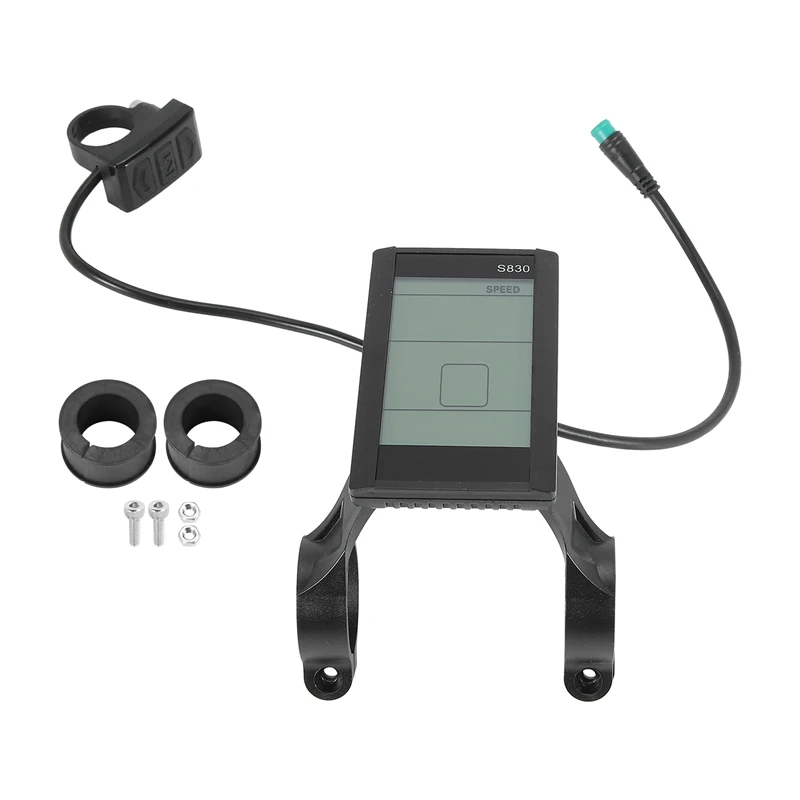 

Protocol 2 Electric Bicycle Bike Display 24V 36V 48V LCD S830 Display With USB Waterproof Connection (5 Pins)