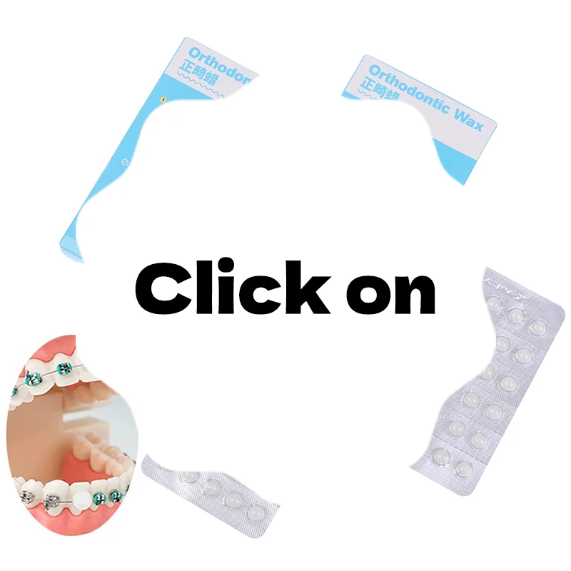 

60 шт., стоматологический ортодонтический воск, защитный бандаж, воск, ортодонтический, против шлифования, пищевой класс, в индивидуальной упаковке, превосходная гигиена
