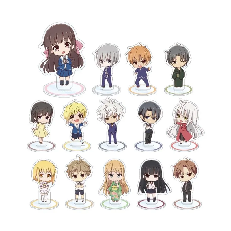 Fruits Basket Kureno Sohma ‌ Figuras de Anime en Acrílico de Ritsu Kyo, Yuki Shigure y Ayame Hatori