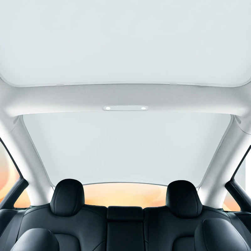 Sunshade For Tesla Model 3+ Highland 2024 Glass Sun Roof Shade Skylight Blind Shading Model3 2023 Front Rear Sunroof Accessories