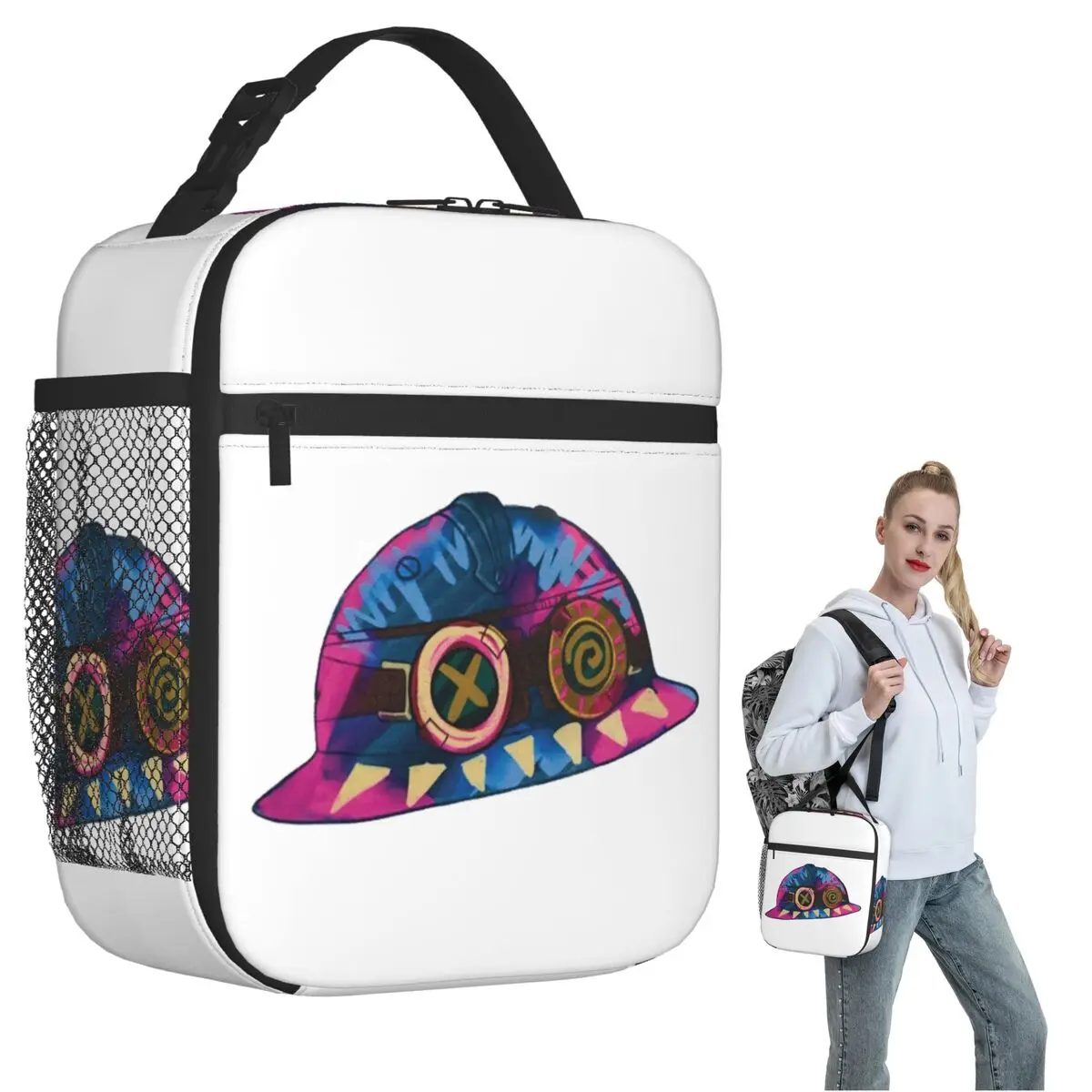 

Термосумка для обедов Isha Hat: портативный ланч-бокс для женщин и детей, термосумка-тоут для еды