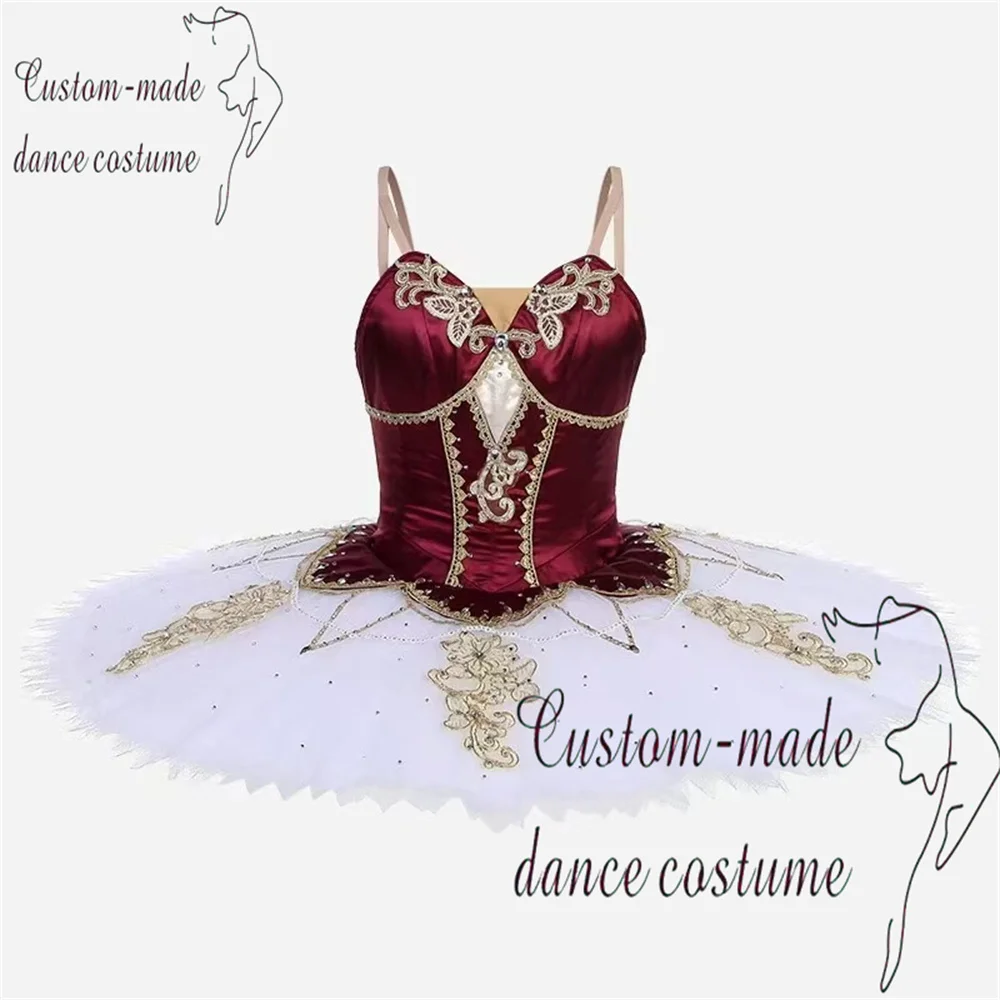 Esmeralda Hall Jihad Bakhta Variations Ballet Skirt Performance Tutu Skirt for Children and Adults