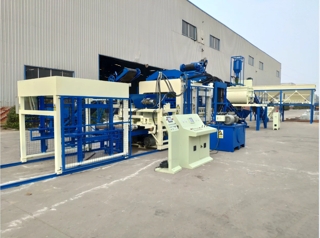 Dongyue QT10-15 Popular Automatic Block Making Machine Production Line in Africa