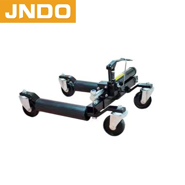 

High-Quality 750kg Hydraulic Tire Lifter Vehicle Jack Wheel Dolly Car Mover Ratcheting Tow Dolly with 4 Universal Wheels