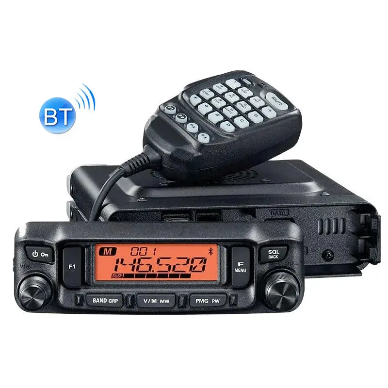 Yaesu FTM-6000R 50W Dual Band Mobile Radio Optional Communication Transceiver Air Band & Wide Receive Car Radio With Bluetooth