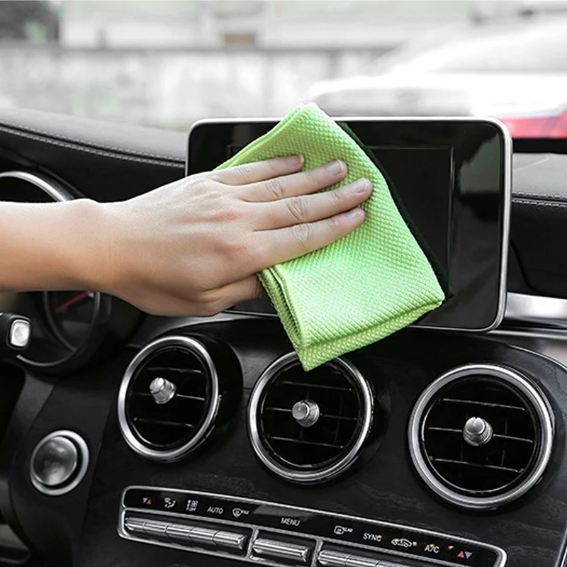 5 stracci per squame di pesce super assorbenti in microfibra riutilizzabili 30X40 cm