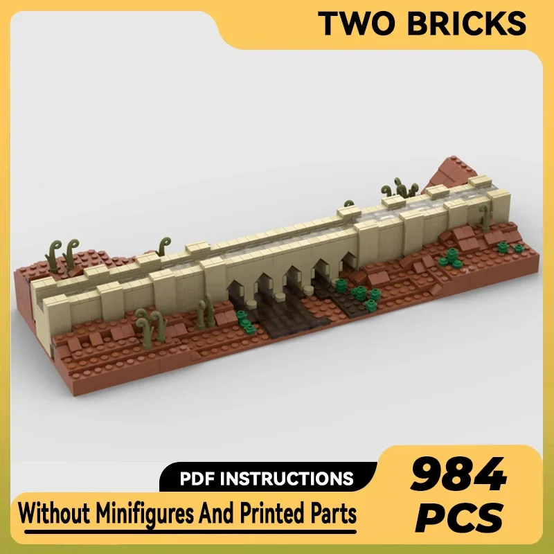 

Middle Model Moc Building Bricks Babylonian Hanging Garden Ferry Technology Modular Blocks Gift Christmas Toys DIY Sets Assembly