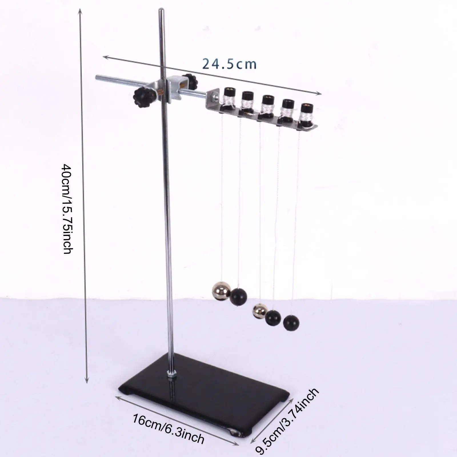 Experimento de física Juego de bolas de péndulo Equipo experimental de movimiento de péndulo