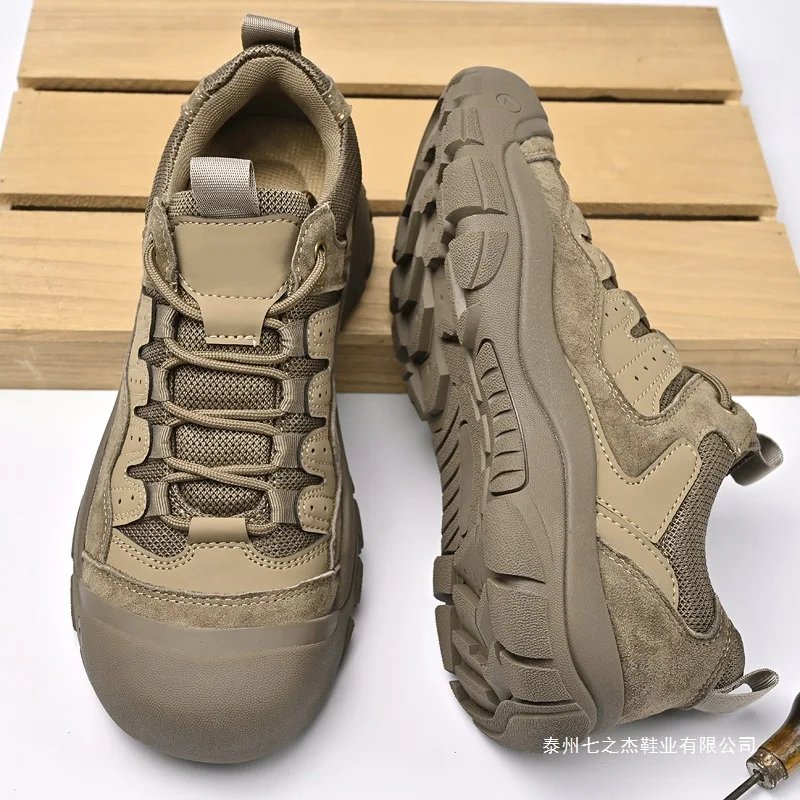 

Мужская обувь 2026, весенне-осенняя спортивная обувь для отдыха на открытом воздухе, походная обувь, противоскользящая рабочая одежда, мужская дорожная обувь