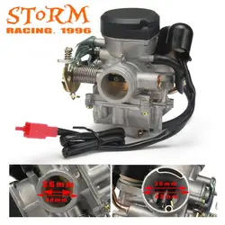 Motorcycle Carburetor Racing 2T 4T Universal For CVK Carburador motocross 21 24 26 28 30 32 34mm Power Racing Moto