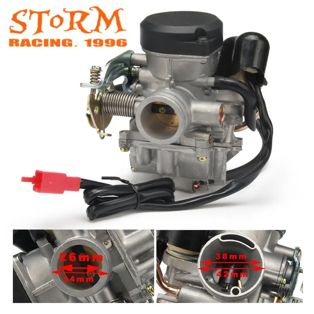 Gaźnik motocyklowy wyścigowy 2T 4T uniwersalny do CVK Carburador motocross 21 24 26 28 30 32 34mm Power Racing Moto