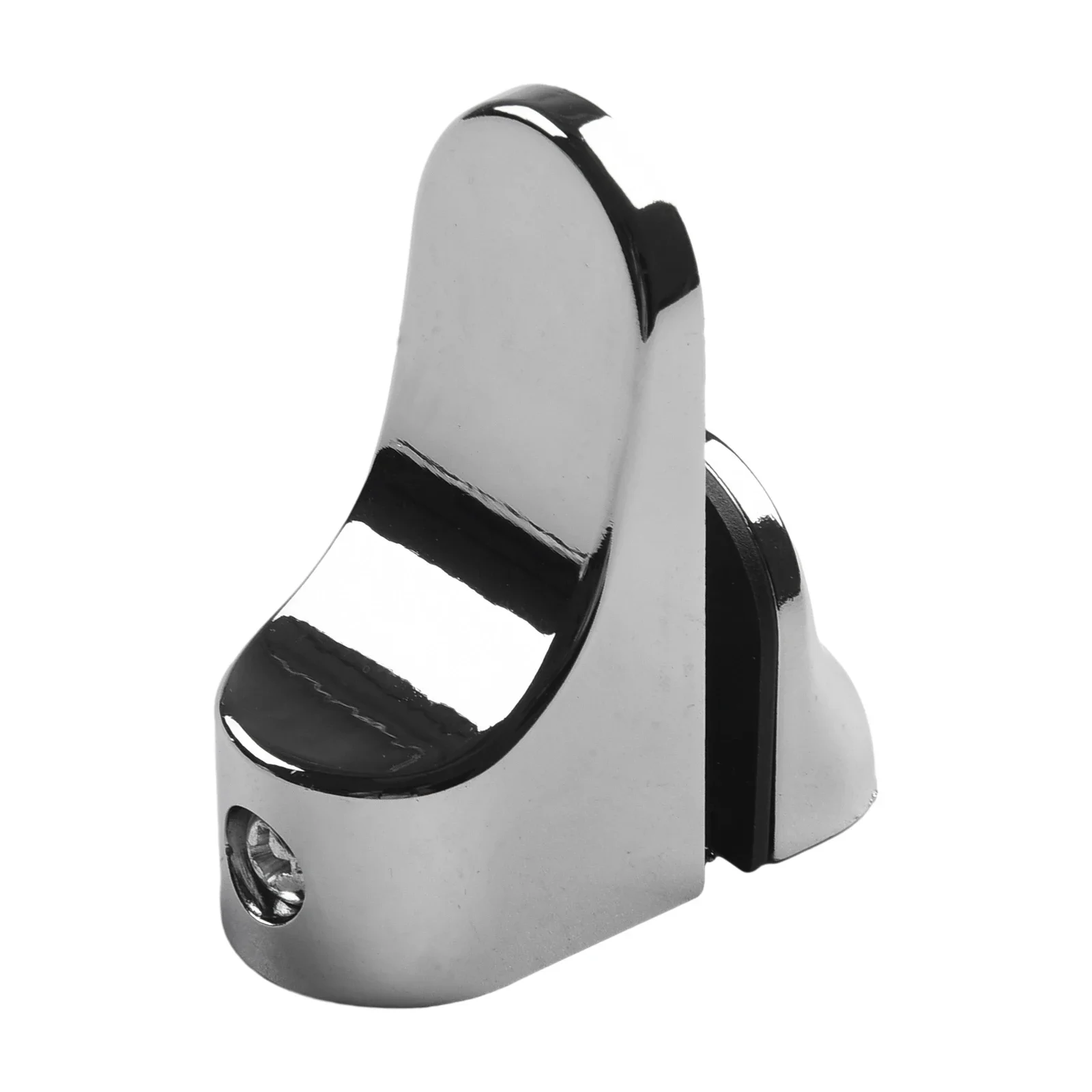 مشبك الفم مشبك زجاجي 55 × 24 مم قابل للتمديد العملي سبائك الزنك رفوف الحمام مكبرات الصوت المقتنيات الأثاث 1 قطعة