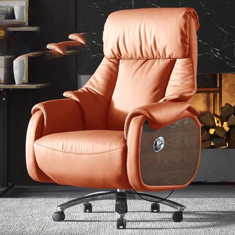 암체어 리클라이너 의자 거실 의자 사무실 가구 바퀴 침실 휴식 회전 게임용 의자 디자인 럭셔리 작업용