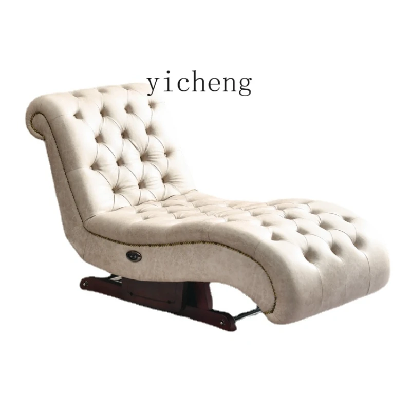 

Zk electric rocking recliner balcony home luxury living room lazy imperial concubine sofa technology cloth