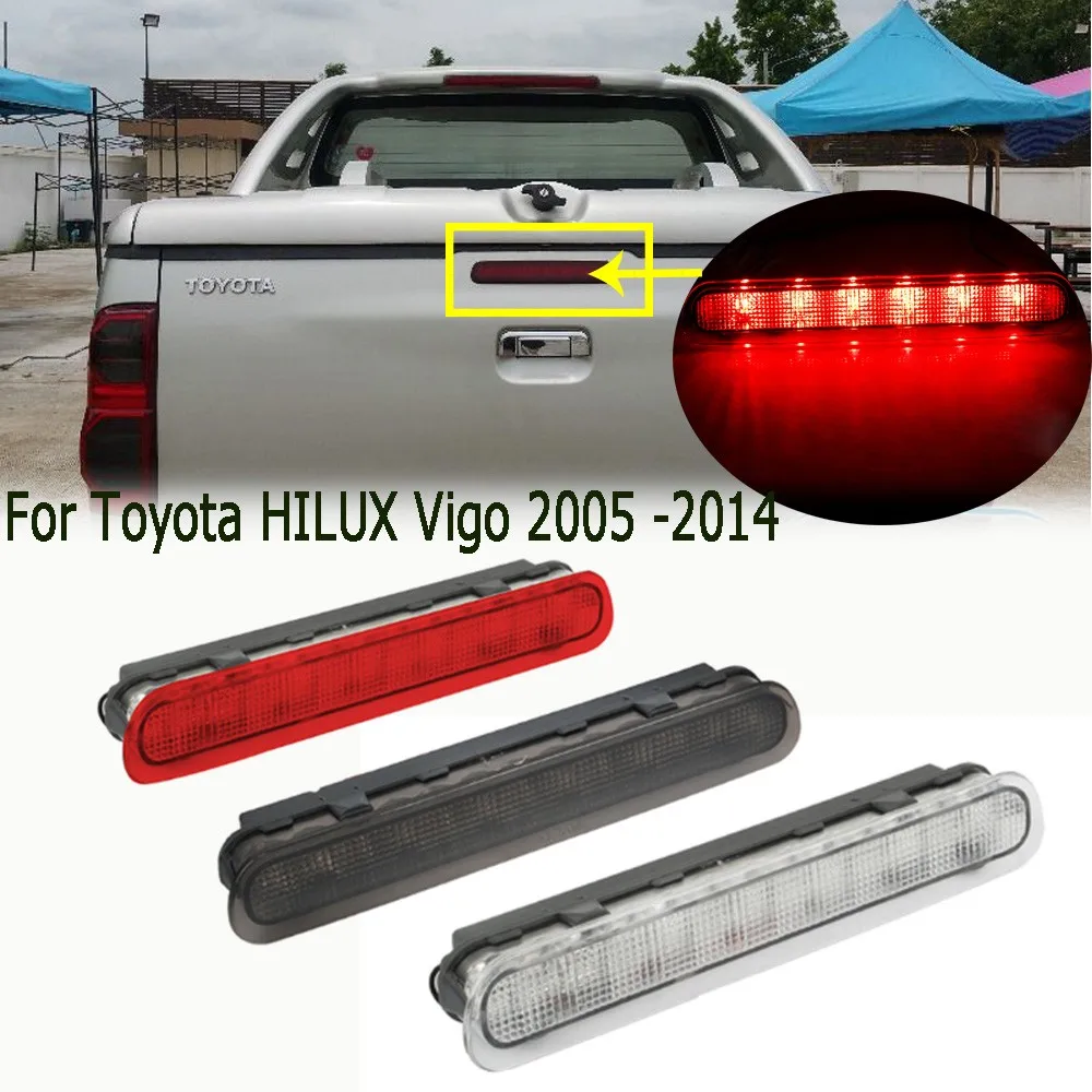 Car LED Rear High Mounted Third Stop Lamp Brake Signal Tail Light For Toyota HILUX Vigo 2005 2006 2007 2008 2009 2010 2011-2014