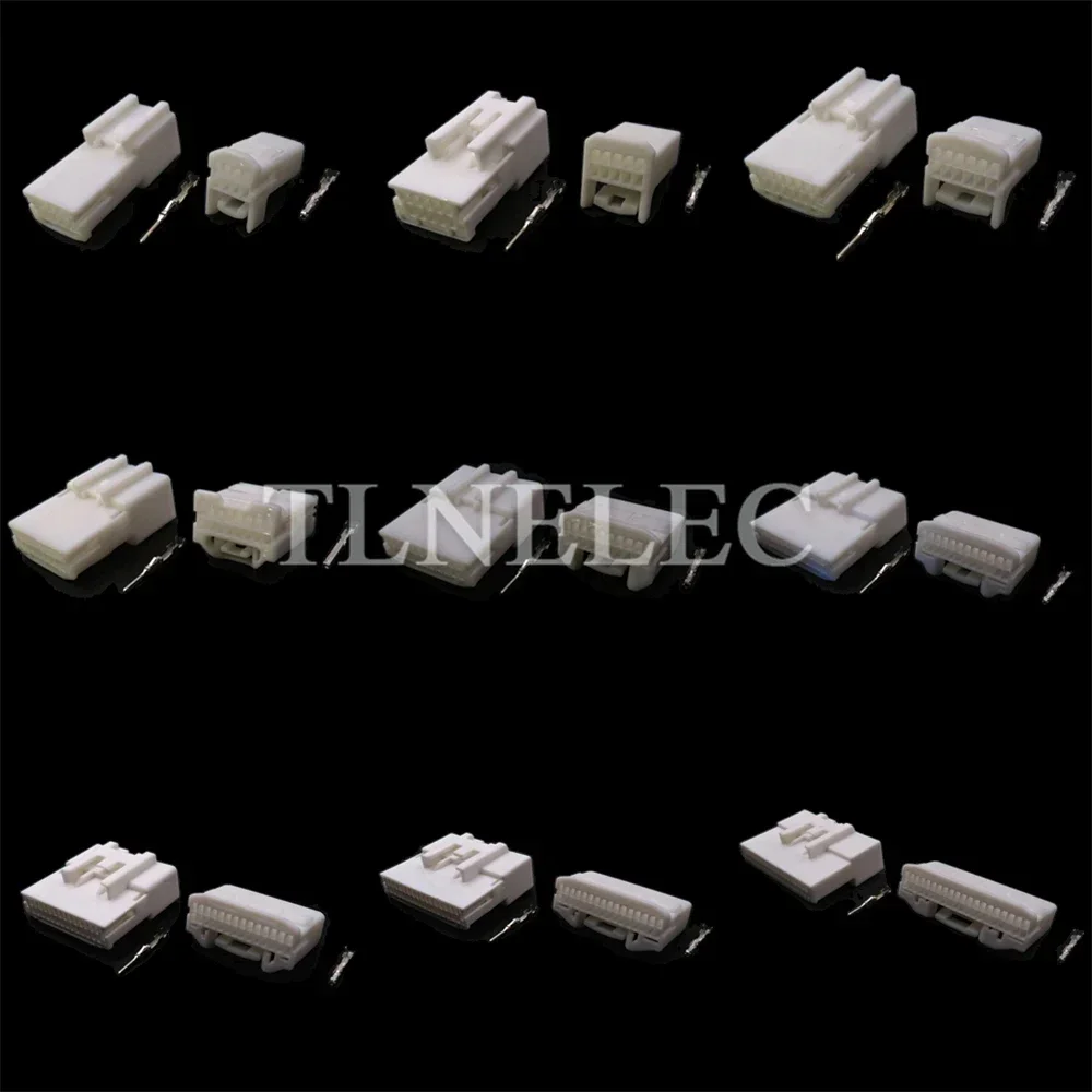 8/10/12/16/20/24/28/32/40 Pin Way Auto Crimp Connector 1565377-1 1318747-1 1318774-1 90980-12221 90980-12551 1717103-1 Car Plug