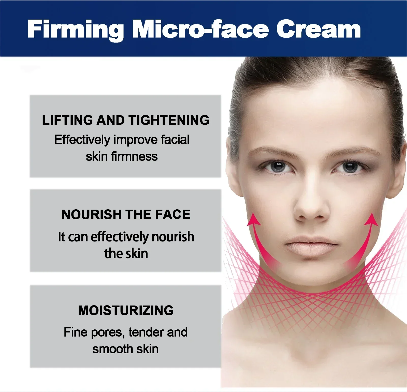 Firming Anti-Wrinkle Cream Improve Facial Masseter Muscles And Double Chin Anti-Aging Cream