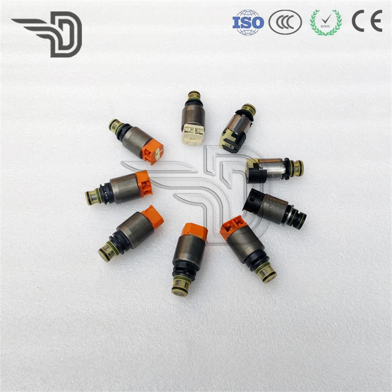 9HP48 948TE مجموعة الملف اللولبي لعلبة التروس الأوتوماتيكية (10 قطع) - لكرايسلر، أكورا، جيب، هوندا، لاندروفر، دودج