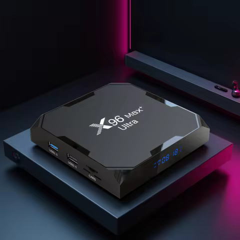 X96Max Plus Ultra TV Box Android 11 Amlogic S905X4 4GB/32GB 4GB/64GB TV BOX AV1 8K Wifi BT X96 Max Media Player TV Set Top Box