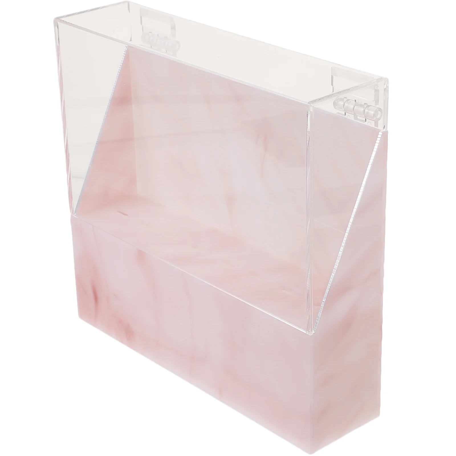 ماكياج أداة الحاويات الاكريليك الملقط صندوق تخزين ل رمش تمديد حامل رف صالون تجميل المنظم حقيبة للتخزين