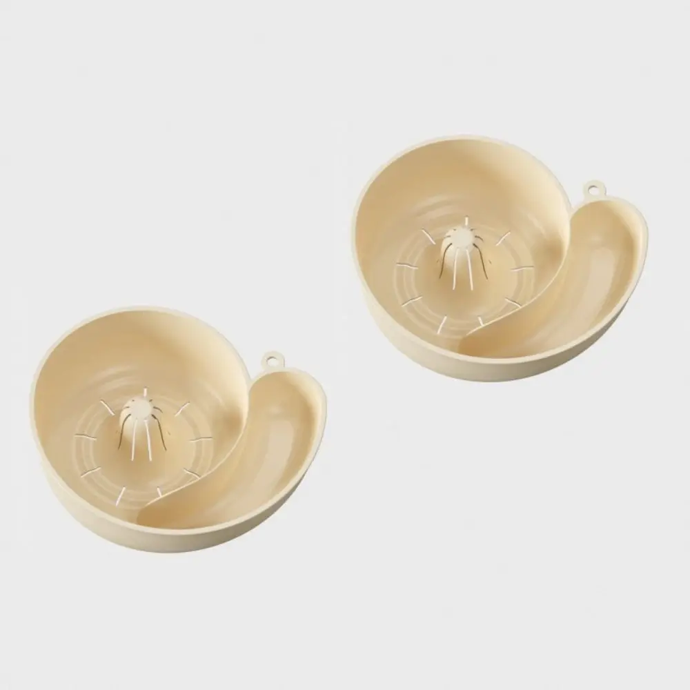 Obst-Abtropfkorb in Schneckenform, kreative automatische Rotation, sauberes Gemüsewaschbecken, lebensmittelechte, wiederverwendbare Wasserfilterschüssel