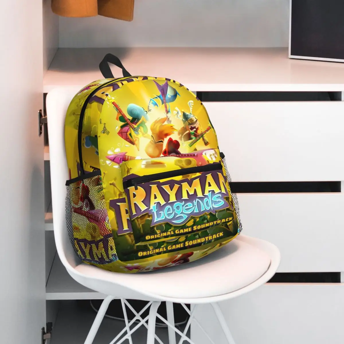 حقيبة ظهر للطلاب من ألعاب الرسوم المتحركة Rayman Legends حقيبة مدرسية للمشي لمسافات طويلة والسفر حقيبة نهارية للأولاد والبنات حقيبة كتب عصرية حقائب كتف