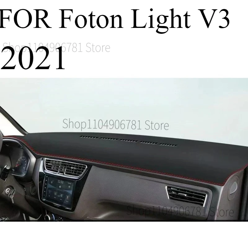 

FOR ‌Foton Light V3‌ 2021 Car Dash Mat Dashmat Dashboard Mat Cover Sun Shade Dash Board Cover Carpet Accessories