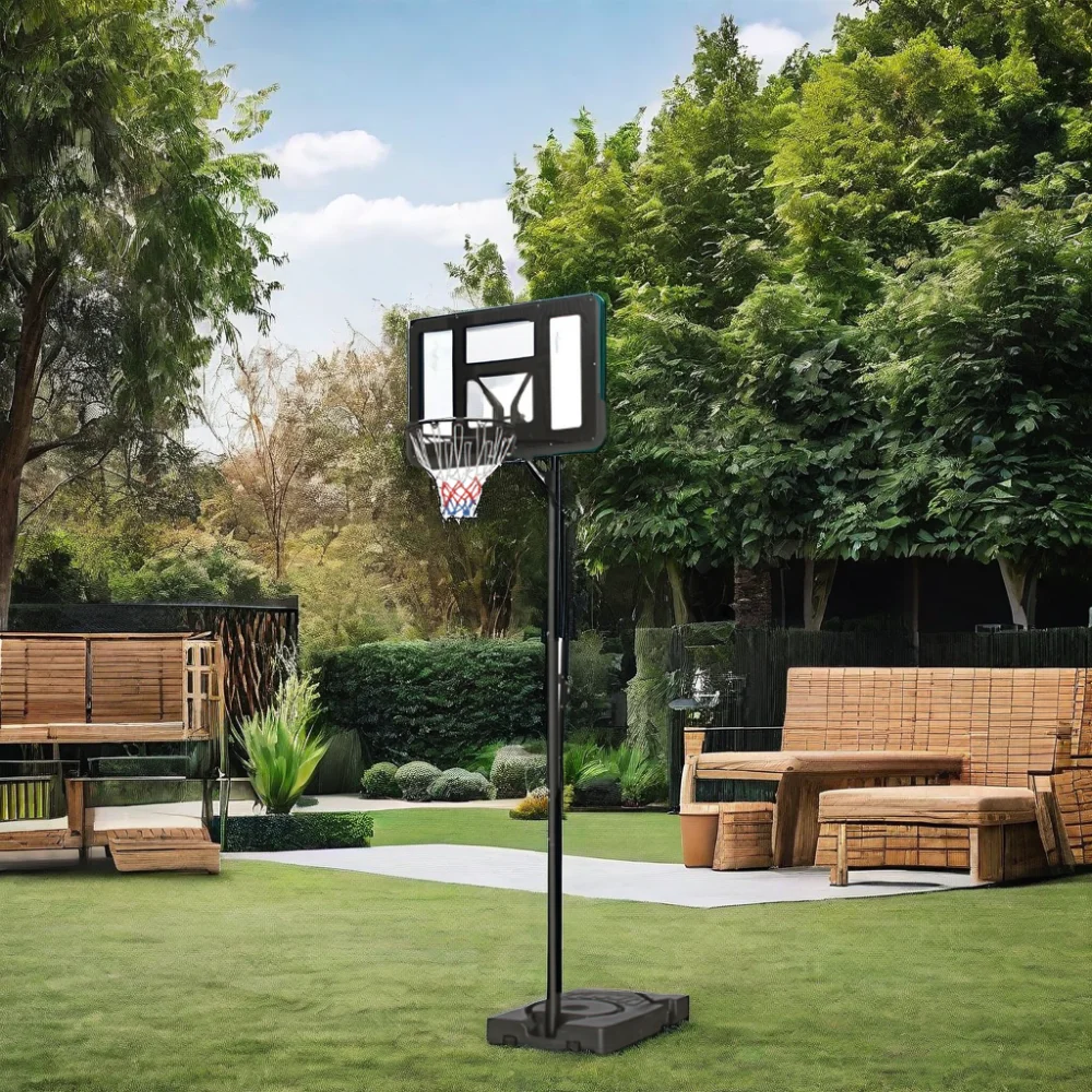 Basketball Hoop Outdoor for Kids Portable Adjustable Basketball Goal System,10ft Height Adjustable Kids Basketball Hoop Indoorpr