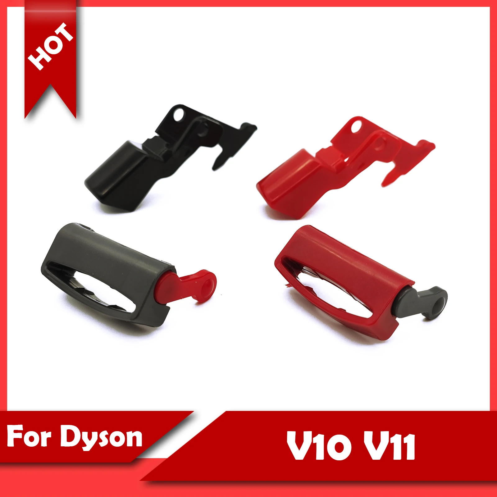 For Dyson Vacuum Cleaner V10 V11 Trigger Part Power Switch Button Failure Repair Accessories Trigger Lock Clip Holder Hand-held