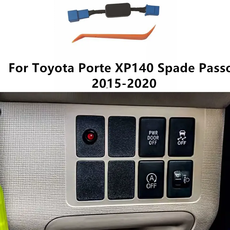 Car Auto Start Stop Canceller Engine Eliminator Device Disable Cable Senor Plug For Toyota Porte XP140 Spade Passo 2015-2020