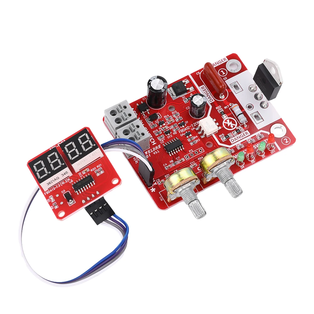 40A/100A doušek sváření stroj ovládání deska svářeč regulátor modul nastavitelný čas proud s střídavého 110V 220V na 9V transformátor