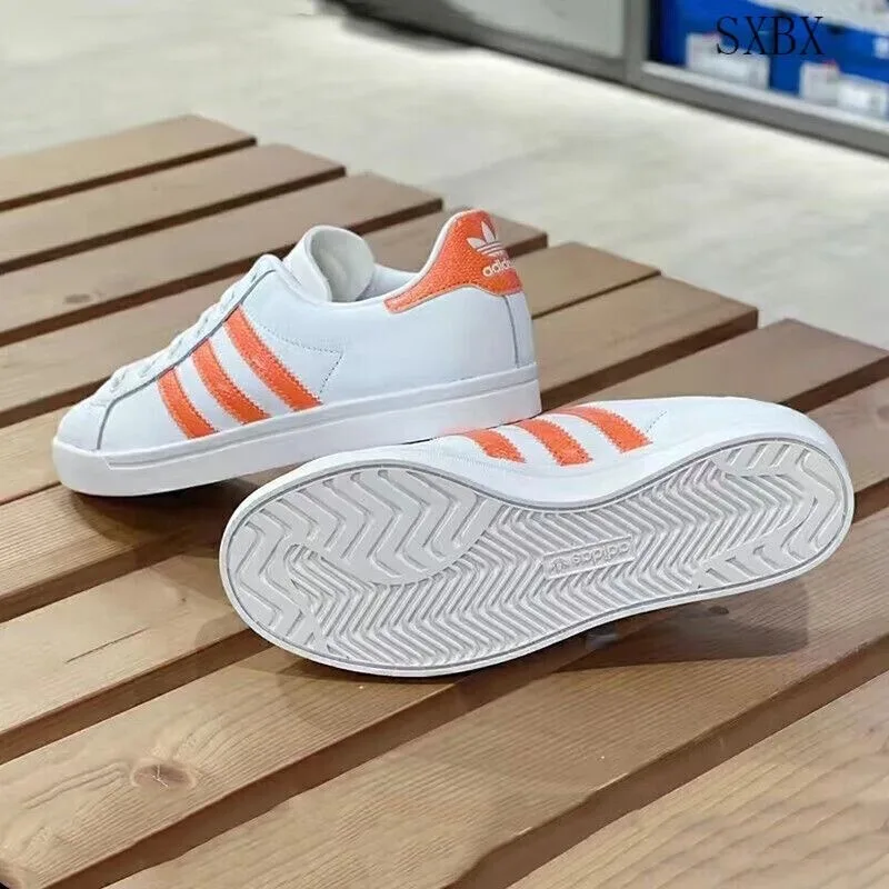 ADIDAS ORIGINALS COAST STAR W Obuwie damskie Obuwie codzienne najbardziej do dopasowania Oddychające białe buty Sportowe buty deskorolkowe