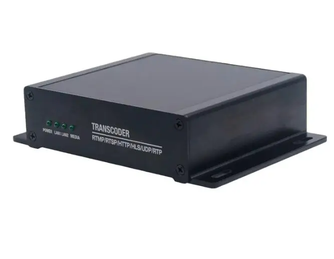 

2025 9 Channel H265 4K 1080p Video IPTranscoder Decoder Audio Web for FM RTMP UDP for Server