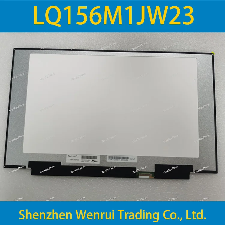 Painel Lcd Magro do Portátil Magro Fhd 156 Ajuste Lq156m1jw23 Lq156m1jw25 Edp 40pin Ips Fhd 1920×1080