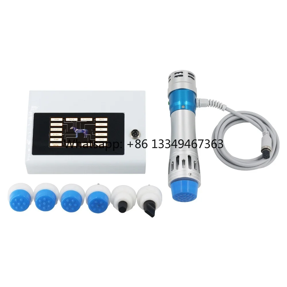 Veterinary Shockwave Physiotherapy  Handheld Wire Control Orthopedic Dot Matrix Wave for Animals
