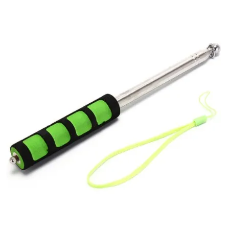 1PCS 2M Extendable Portable Ferula Pointer Poles for Flags Windsock Telescopic Handheld Windsock Flag Pole