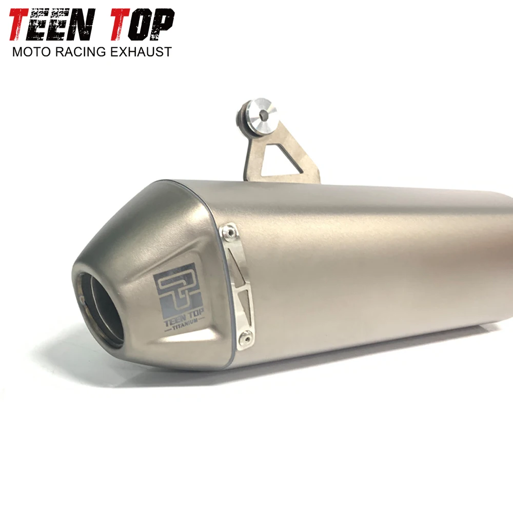 دراجة نارية الانزلاق على العادم لياماها YZ250F YZF 250 WR250F 2020-2024 العادم الخمار الأنابيب سبائك التيتانيوم 48 مللي متر yz250f 2019-2024