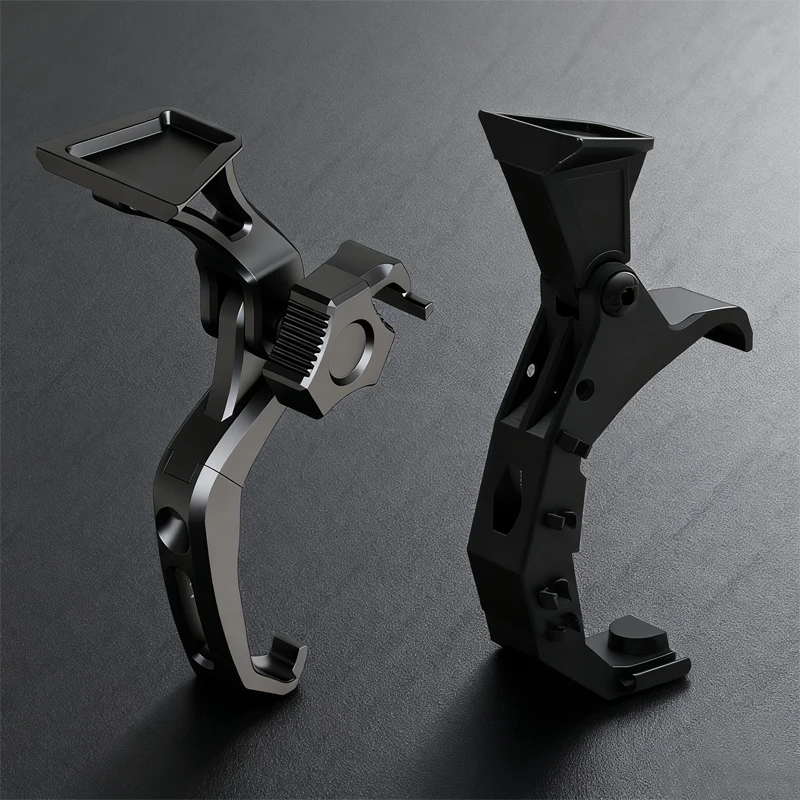 

1PCS For DJI Goggles 2 Flip Mount FPV Tactical Helmet Adapter Aluminum Alloy/ABS Carbon Fiber Fixing Bracket w Angle Adjustment