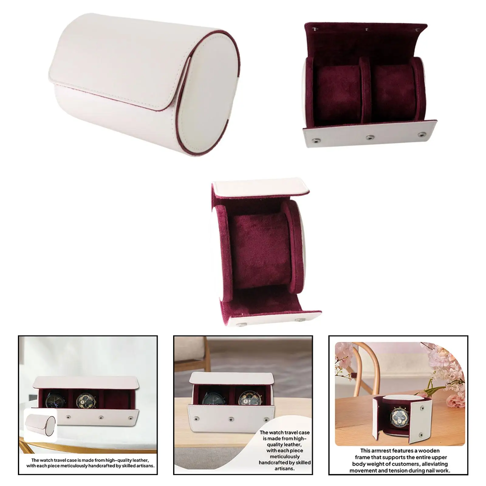 Caja de reloj, organizador de relojes, caja de reloj para hombres, regalos, tienda, exhibición, oficina