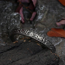 Vintage Stainless Steel Viking Rune Bracelets Nordic Valknut Bracelet For Men Celtic Knot Amulet Jewelry Gifts Dropshipping