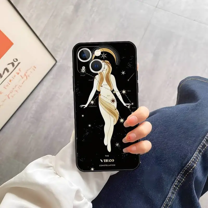 Witch Moon Tarot Mystic Totem Phone Case For Iphone 13 Coque 13 Pro Max 12 Xr X Xs Mini Pro Max For 6 6s 7 8 Plus Se 2020 Shell