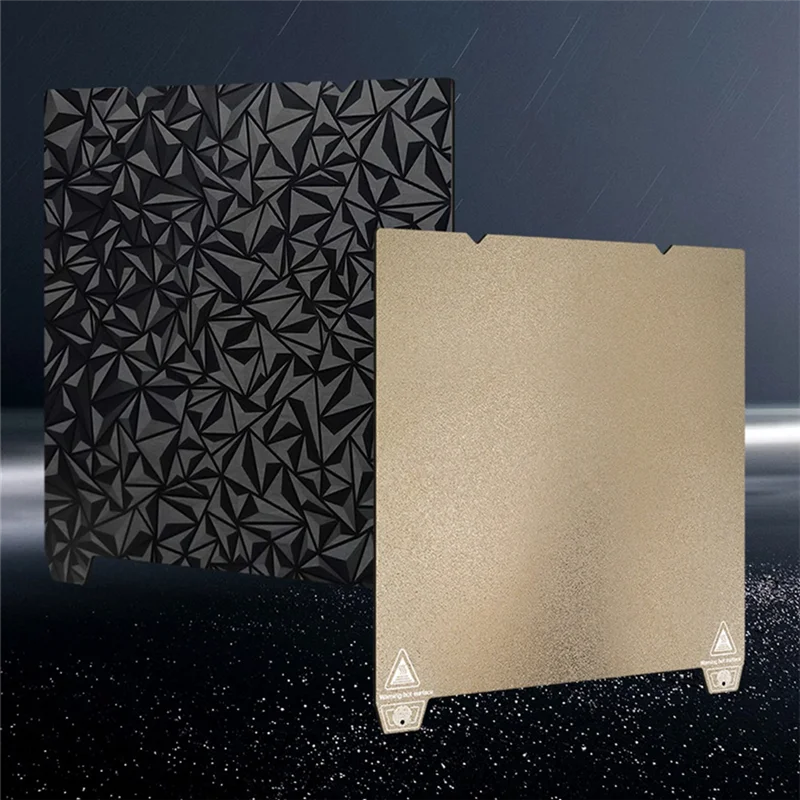PEI + PEO lembar cetak Hot Bed Plate 235mm x 235mm untuk S1/ujung-5 S1/K1Pei heared Bed 3D Printer bagian