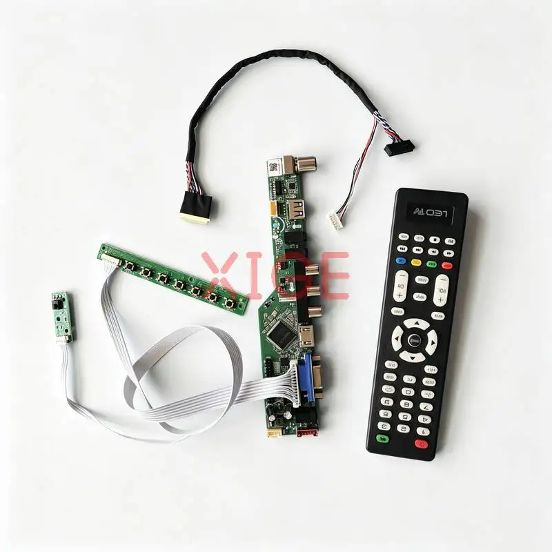

Controller Board Fit B173HW01 HSD173PUW1 N173HGE LP173WF1 LVDS-40 Pin USB+AV+VGA+HDMI 1920x1080 1920*1080 Laptop Display Kit DIY