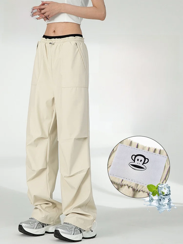 

Мужские брюки PaulFrank Outdoor Paratrooper: Новинка осени, премиум-класс, рабочая одежда, повседневные брюки свободного прямого кроя