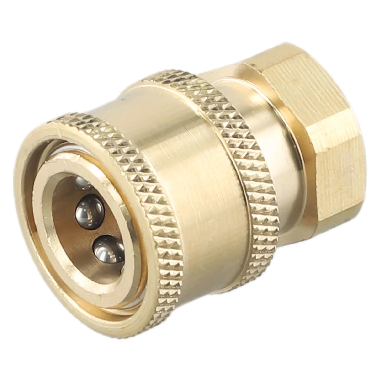 Pressure Washer Coupling Quick Release Adapter 1/4inch Male Fitting Degree Rotation Hose Sprayer Connector