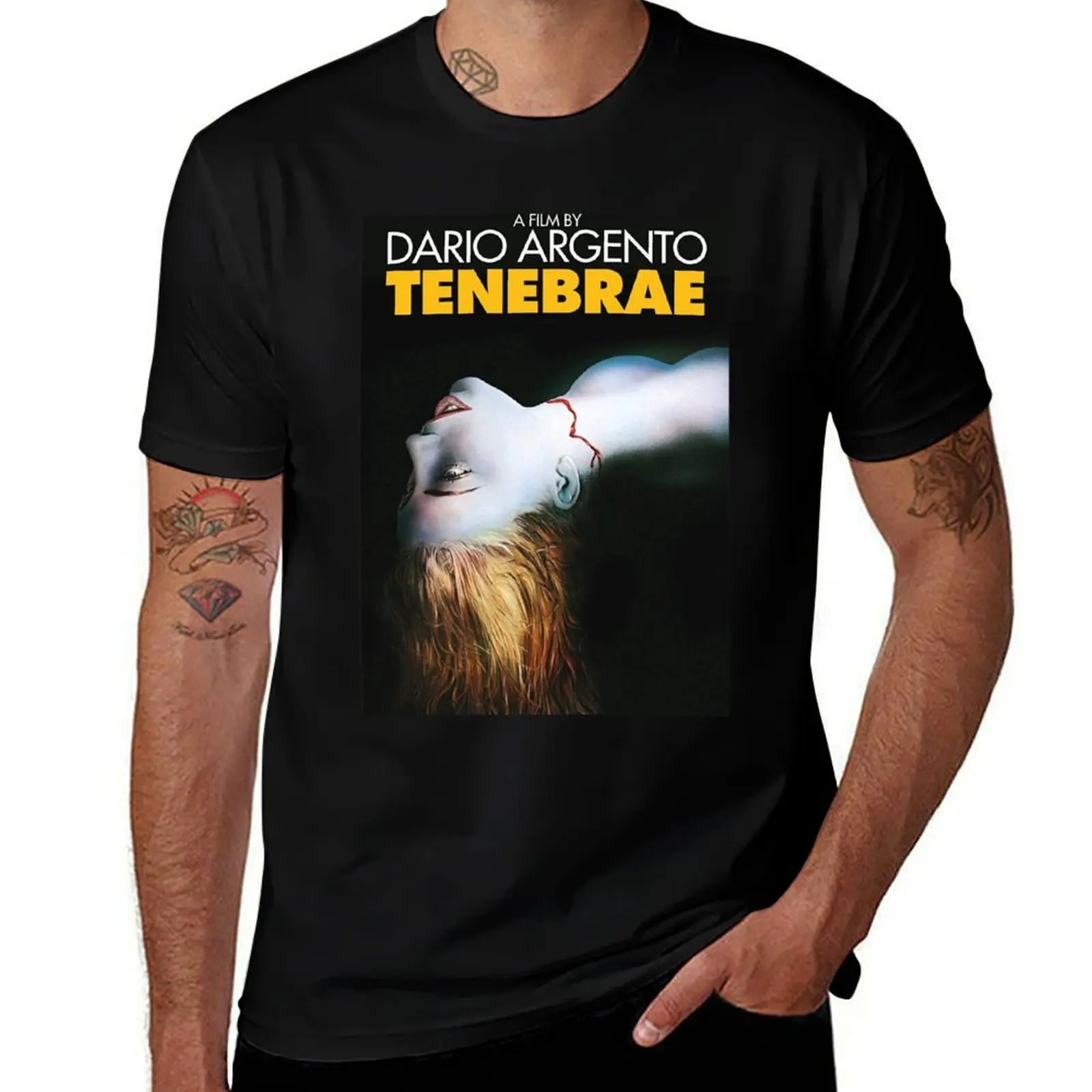 

Tenebrae (Poster Art) T-Shirt t shirt men 100% cotton luxury brand t shirt man plain T-Shirt